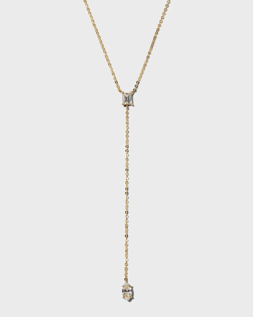 Anita Ko 18k Heart and Marquis Lariat 1