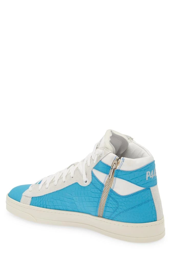 P448 Taylor Croc Embossed High Top Sneaker 2