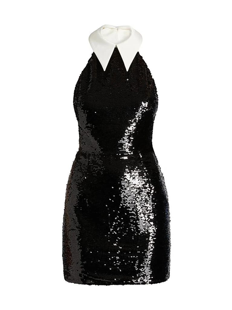 BRONX AND BANCO Wednesday Sequined Halterneck Minidress 1