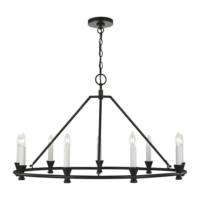 C&M by Chapman and Myers Chapman & Myers Keystone 9 Light Chandelier