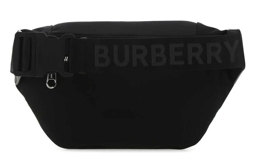 Burberry Burberry Logo Printed Zipped Belt Bag 2