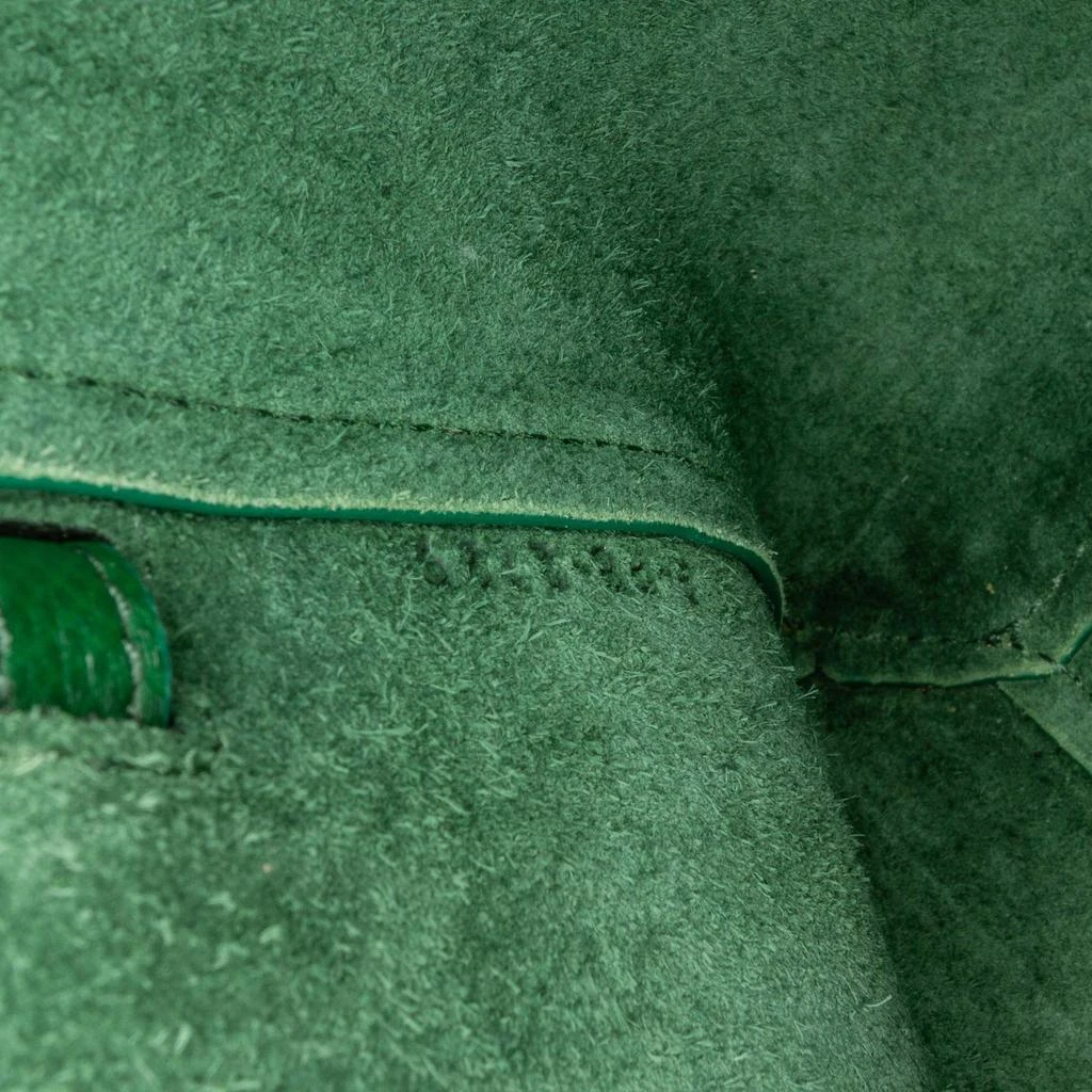 Celine Celine Green Leather Nano Belt Bag 5