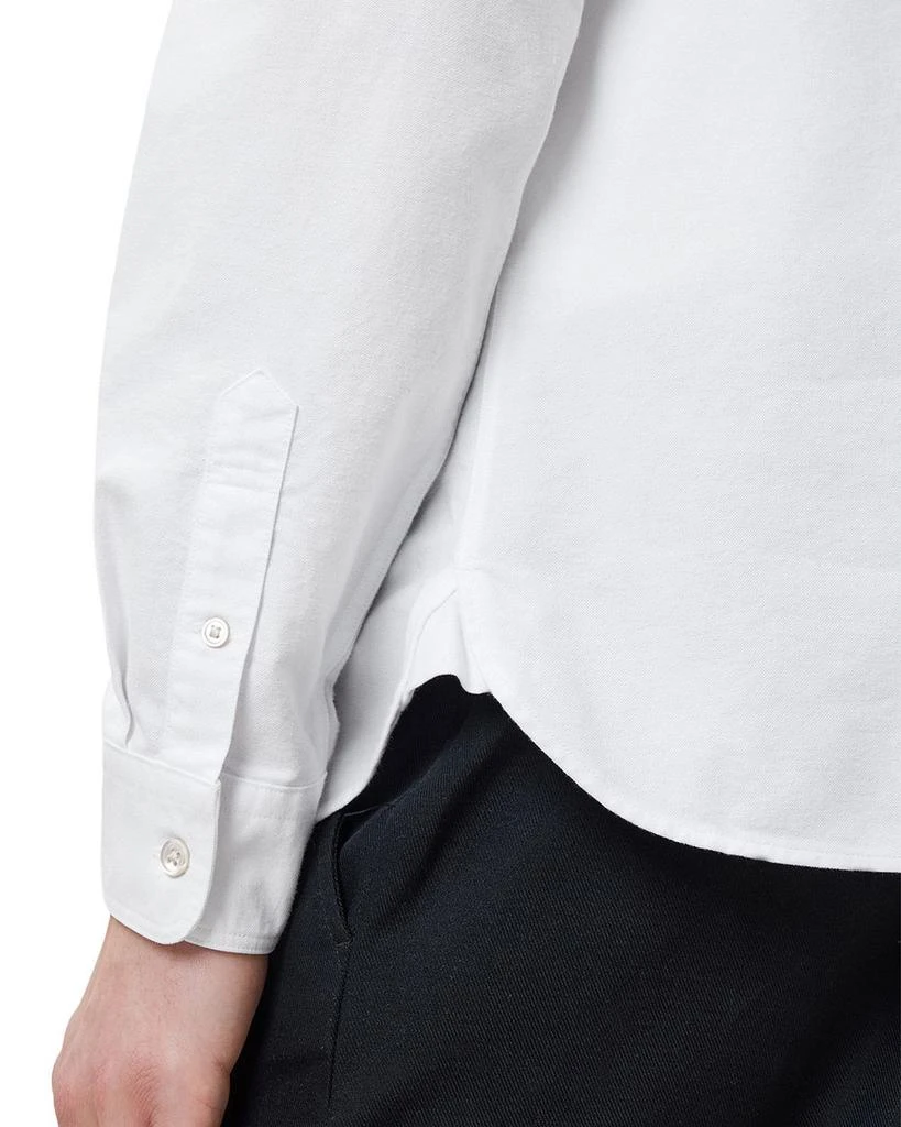 ALL SAINTS Haven Slim Fit Brushed Oxford Shirt 5