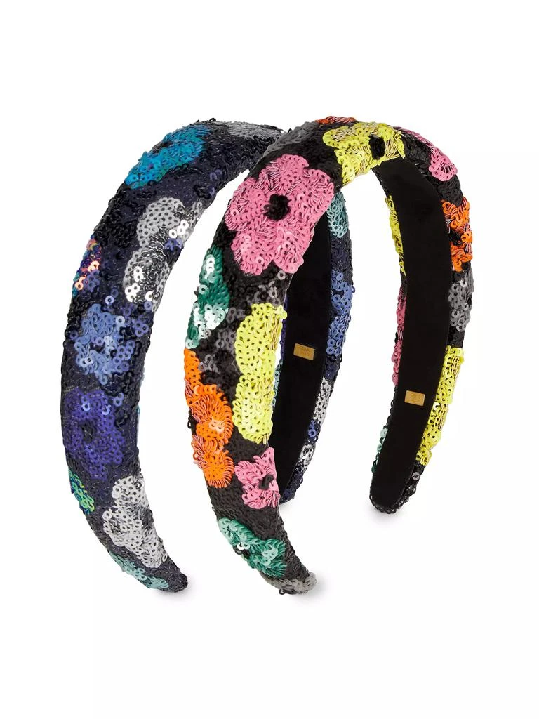 Bari Lynn Girl's Flower Headbands 2-Piece Set 1