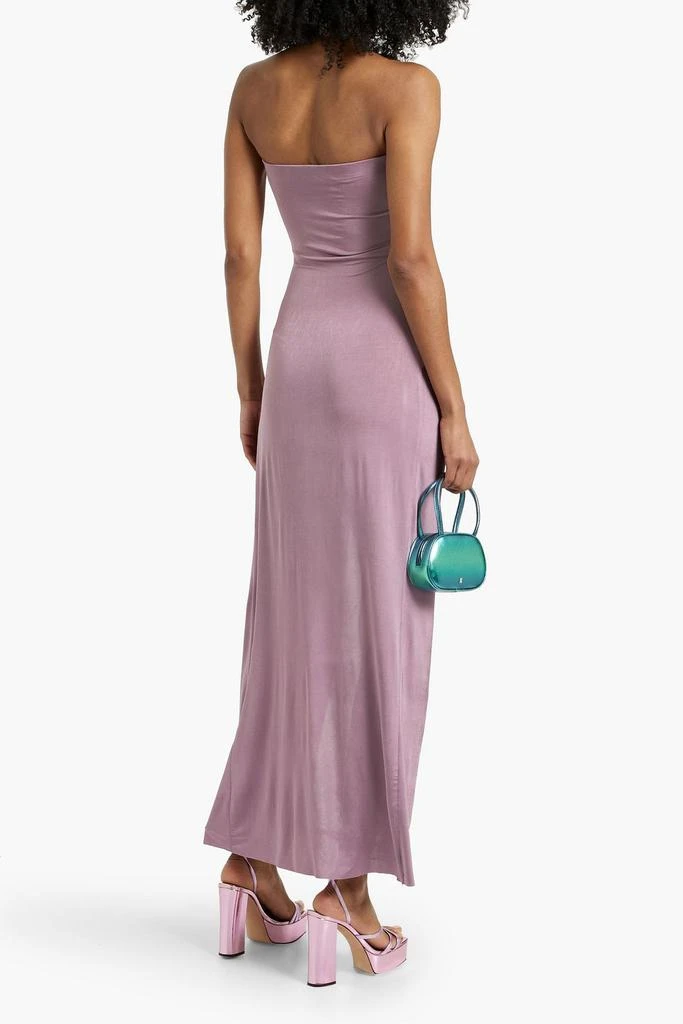 curve black maxi dress Juno One Shoulder Knit Maxi Dress Curve