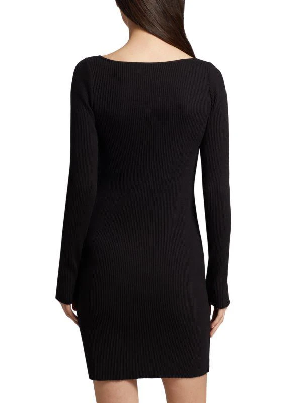 Vince Rib-Knit Mini Dress 2