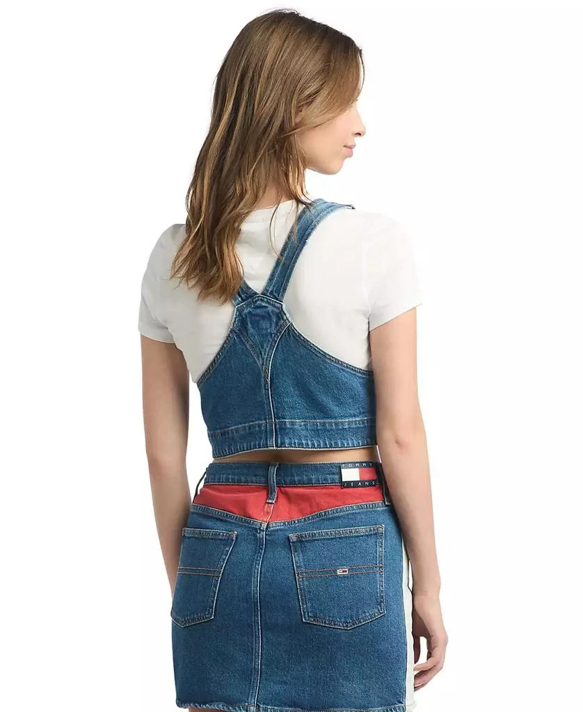 Tommy Jeans Women's Sleeveless Denim Overalls Top 2