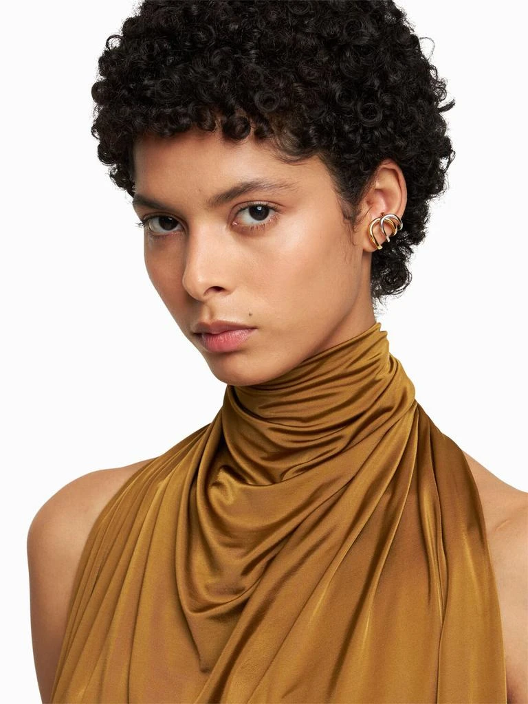 Charlotte Chesnais Bo Daisy Vermeil & Silver Ear Cuff 1
