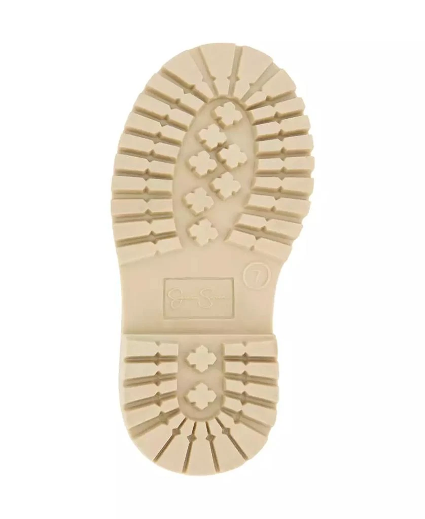 Jessica Simpson Toddler Girls Daria Flower Moto Boot 6