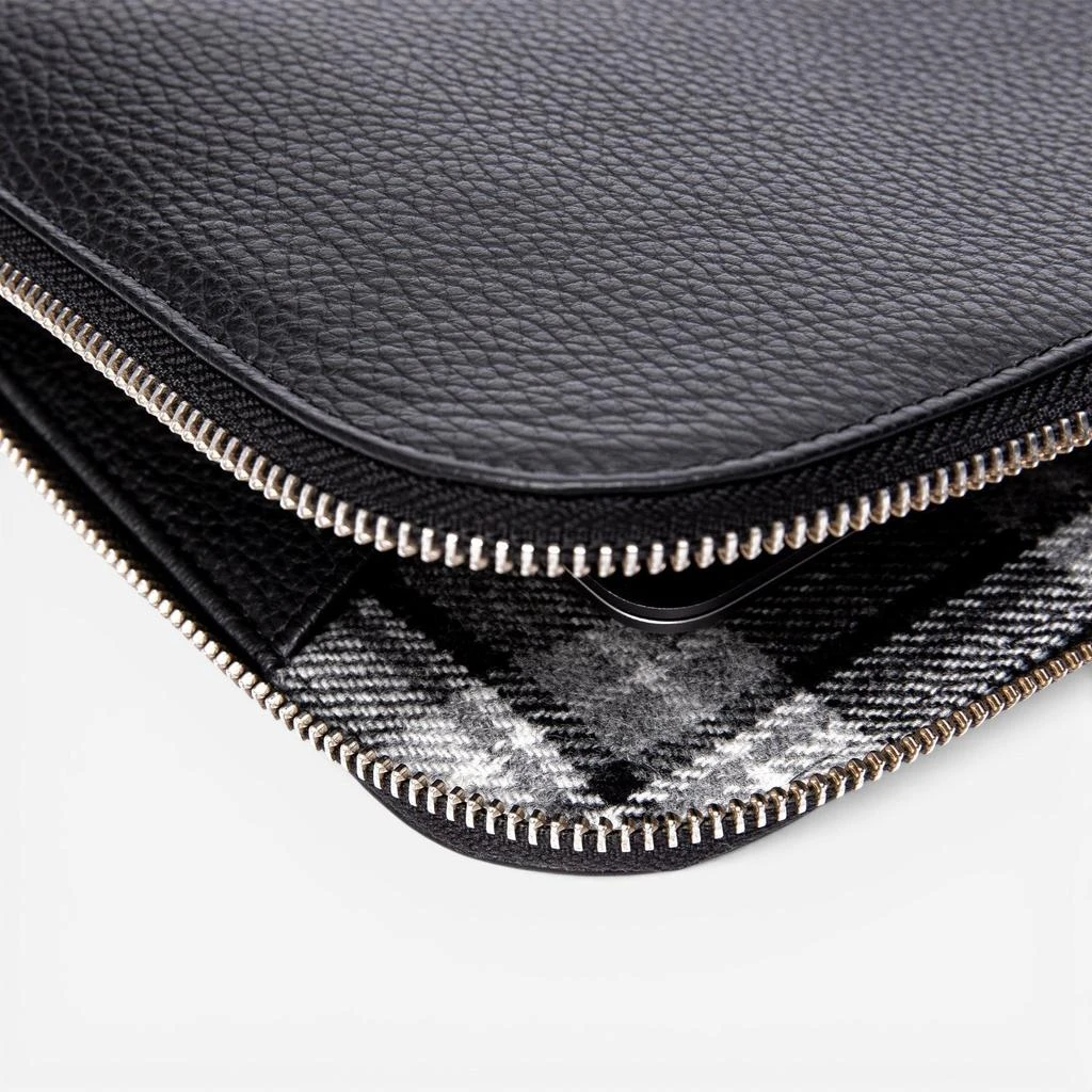 Rapport Rapport X Johnsons of Elgin Black Leather Portfolio Case DJ11-copy 4