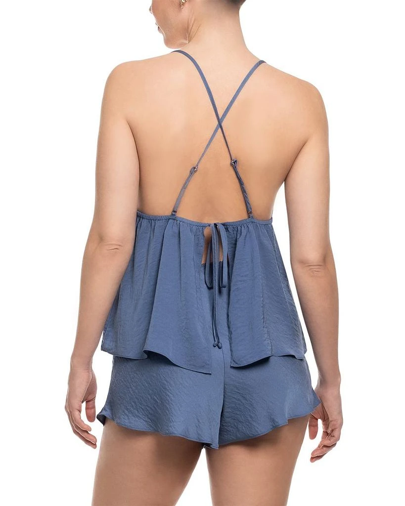 Midnight Bakery Solid Satin Cami Pajama Set 2