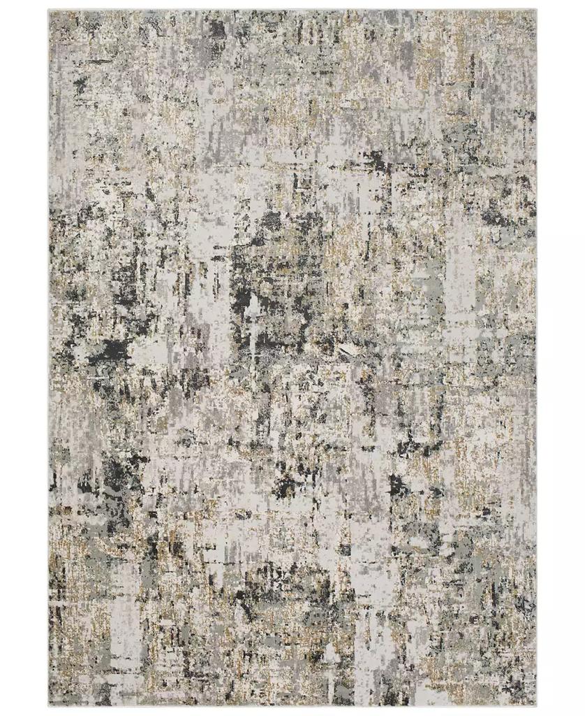 Surya Quatro QUA-2300 Medium Gray 7'10" x 10'3" Area Rug