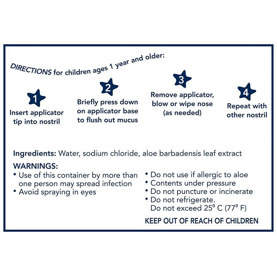 Vicks Saline Nasal Spray, Drug Free Ultra Fine Mist Hint of Aloe 8