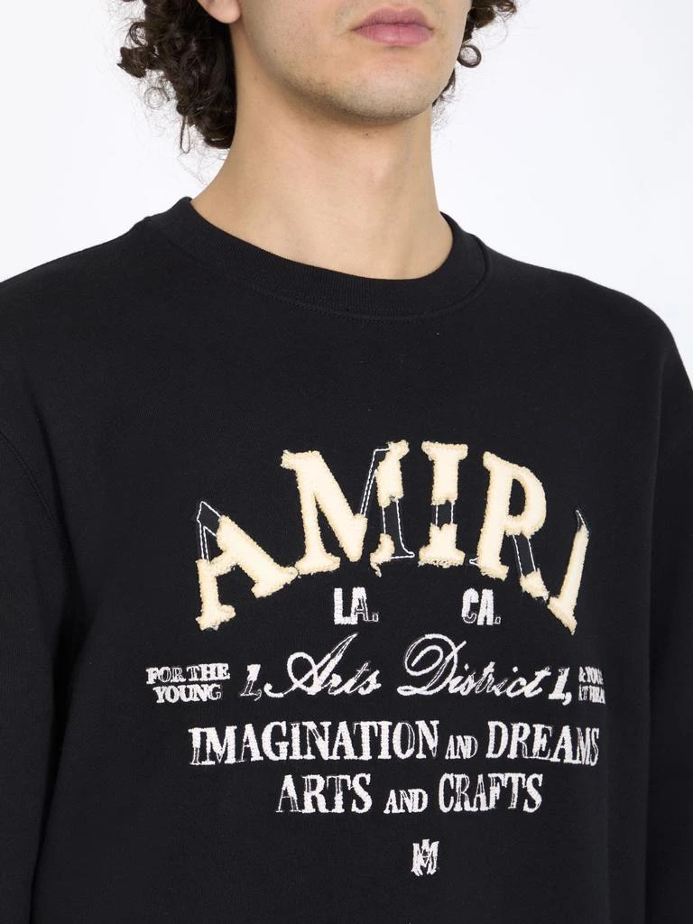AMIRI Distressed Arts District sweatshirt 5
