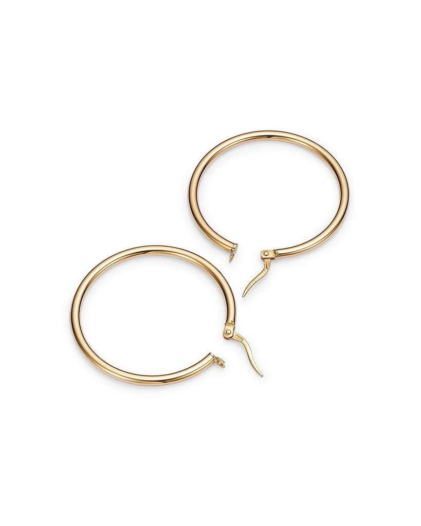 Roberto Coin 18K Yellow Gold Hoop Earrings 4