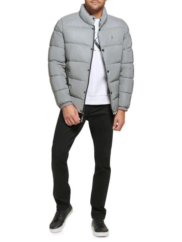 Calvin Klein Sheen Water-Resistant Down Puffer Jacket 4