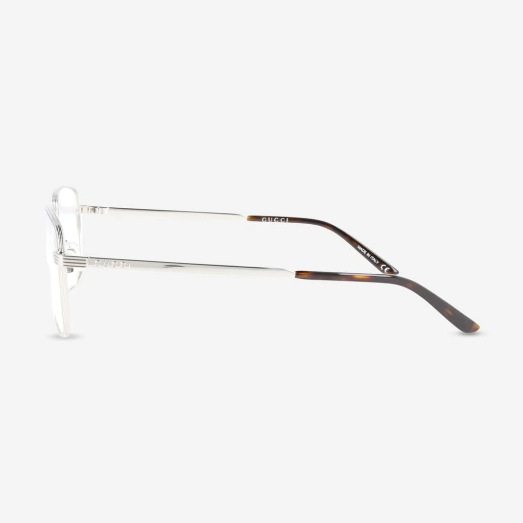 Gucci Gucci Square Metal Silver Men's Optical Frames GG0943O 3