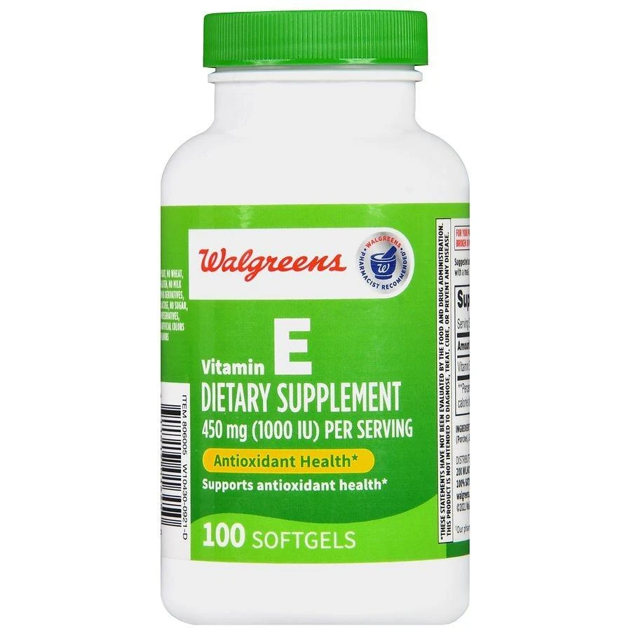 Walgreens Vitamin E 450 mg Softgels 2