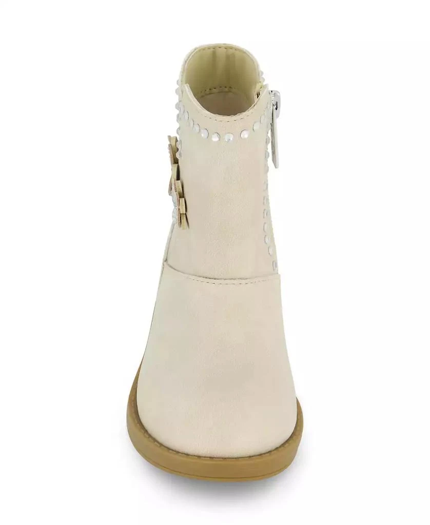 Jessica Simpson Toddler Girls Evie Flower Mid Shaft Boot 11