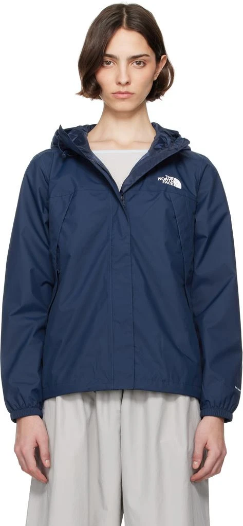 The North Face Navy Antora Rain Jacket 1