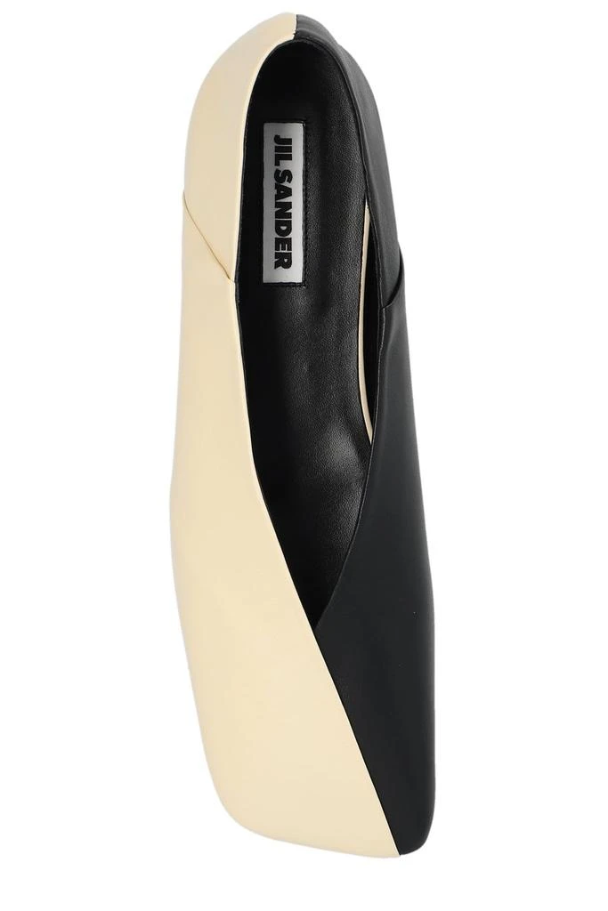 Jil Sander Jil Sander Two-Toned Square-Toe Barellina Shoes 4