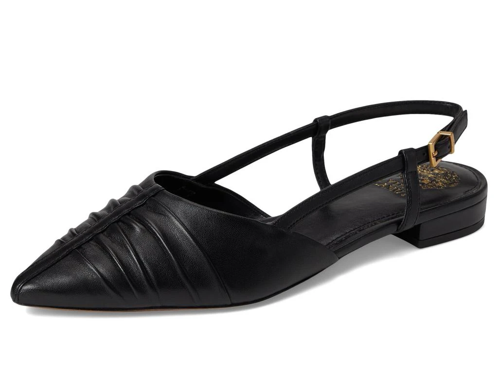 Vince Camuto Agnes Bunched Toe Slingback Flat Mules 7