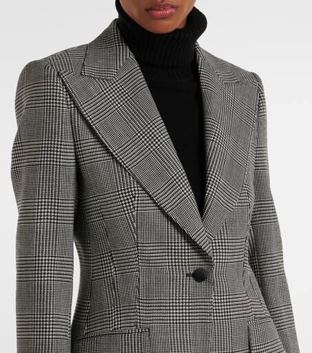 DOLCE&GABBANA★Prince of Wales check virgin wool blazer Dolce & Gabbana Prince of Wales check virgin wool blazer