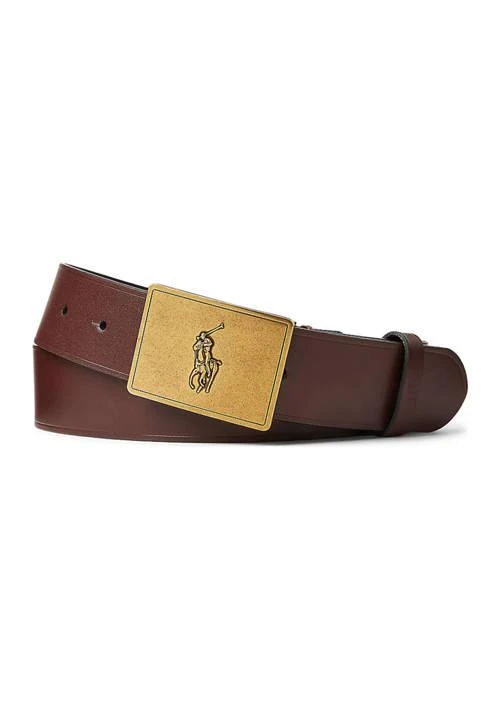 Ralph Lauren Ralph Lauren Pony Plaque Leather Belt 1