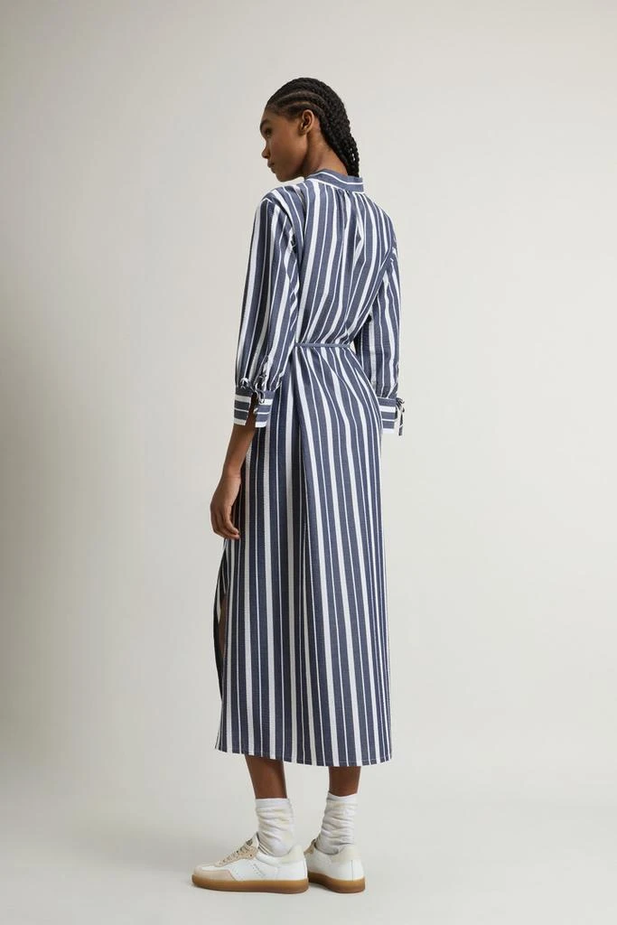 Woolrich Stretch Cotton Dress - Women - Blue 3