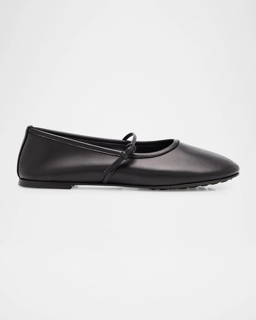 Dear Frances Winter Leather Mary Jane Ballerina Flats 1