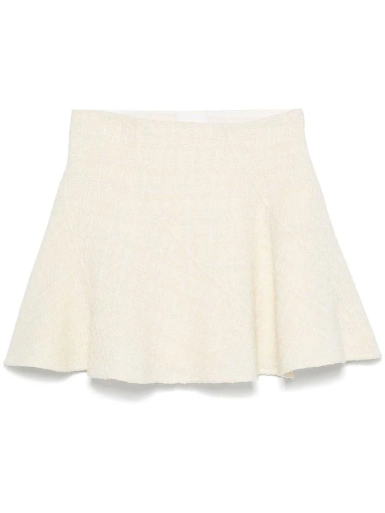 Givenchy Givenchy Wool Ruffled Skirt 1