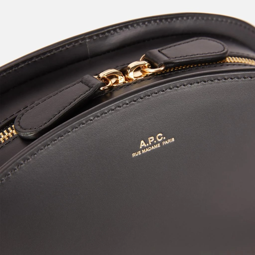 A.P.C. Clutch Demi-Lune Leather Bag 3