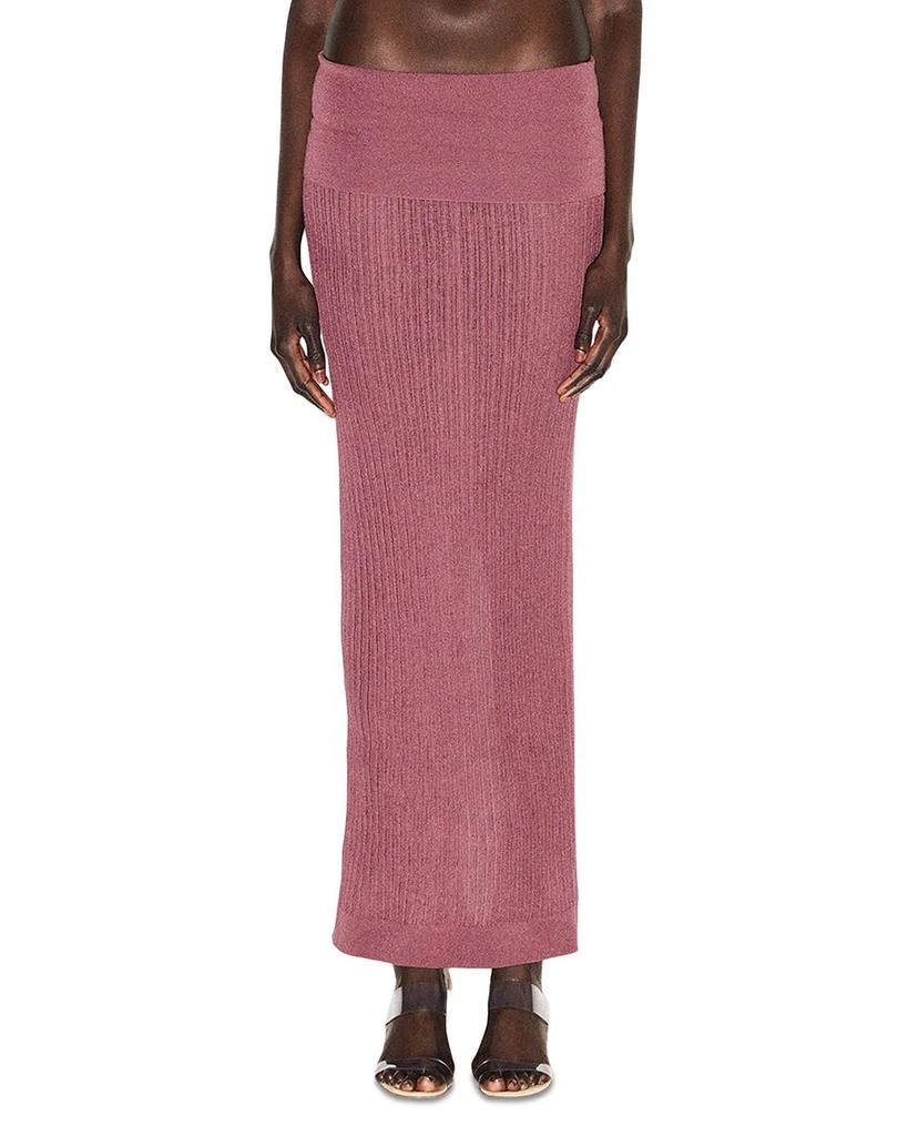 SKIMS Sheer Knit Maxi Skirt