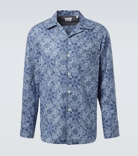 Brunello Cucinelli Paisley cotton shirt 1
