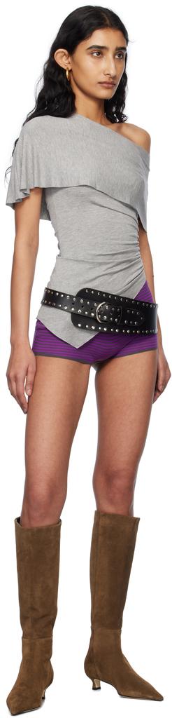 Gray Lucia Top – On Sale Now with Up to 10% Off | Discover