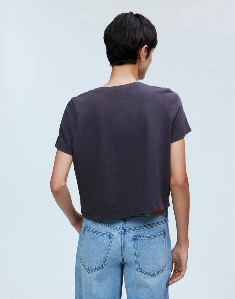 Madewell Softfade Cotton Boxy-Crop Tee 4