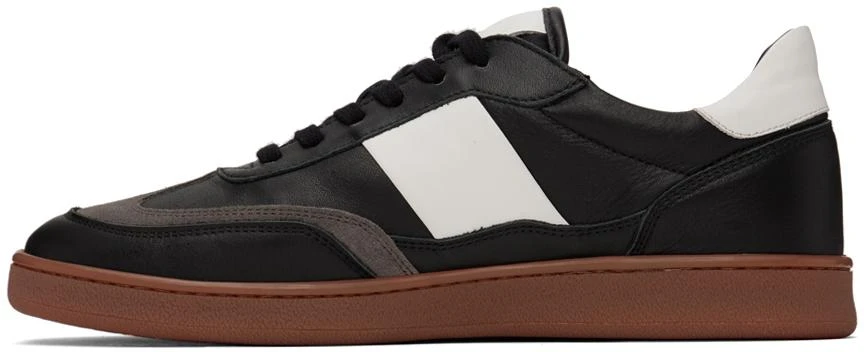 COLLEGIUM Black & White Pillar Court II Sneakers 3