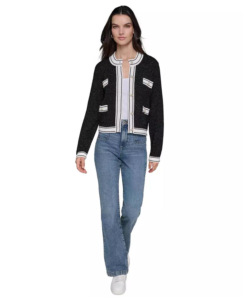 Women's 4-Pocket Embellished Cardigan – On Sale Now with Up to 71