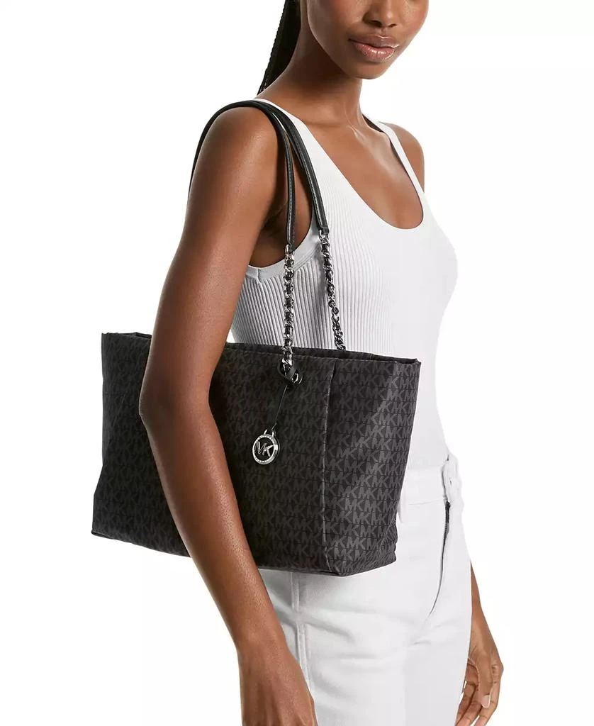 Michael Kors Georgia Logo Zip Top Tote Bag 2