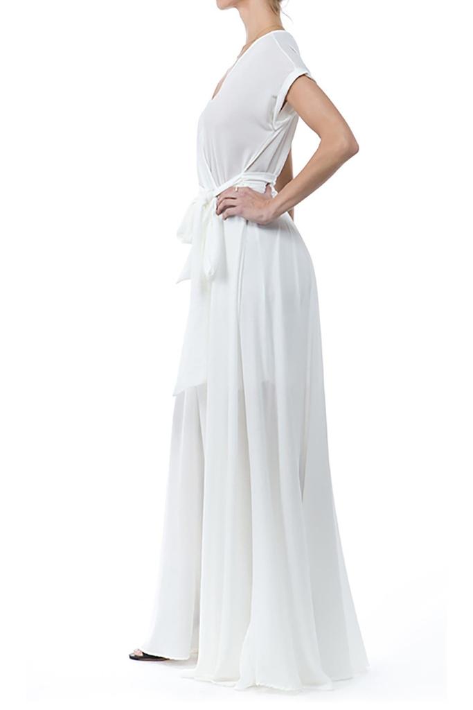 Meghan LA Jasmine Wrap Maxi Dress