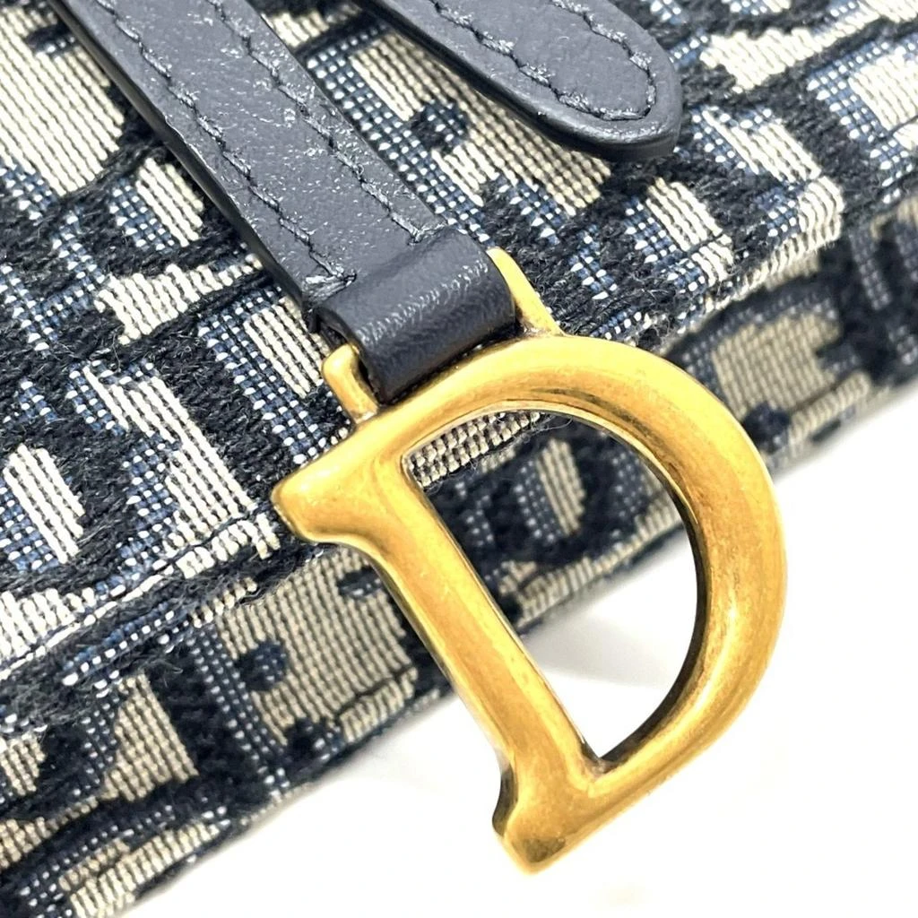 Dior Leather Canvas Fanny Pack Sling Bag (Pre-Owned) 5