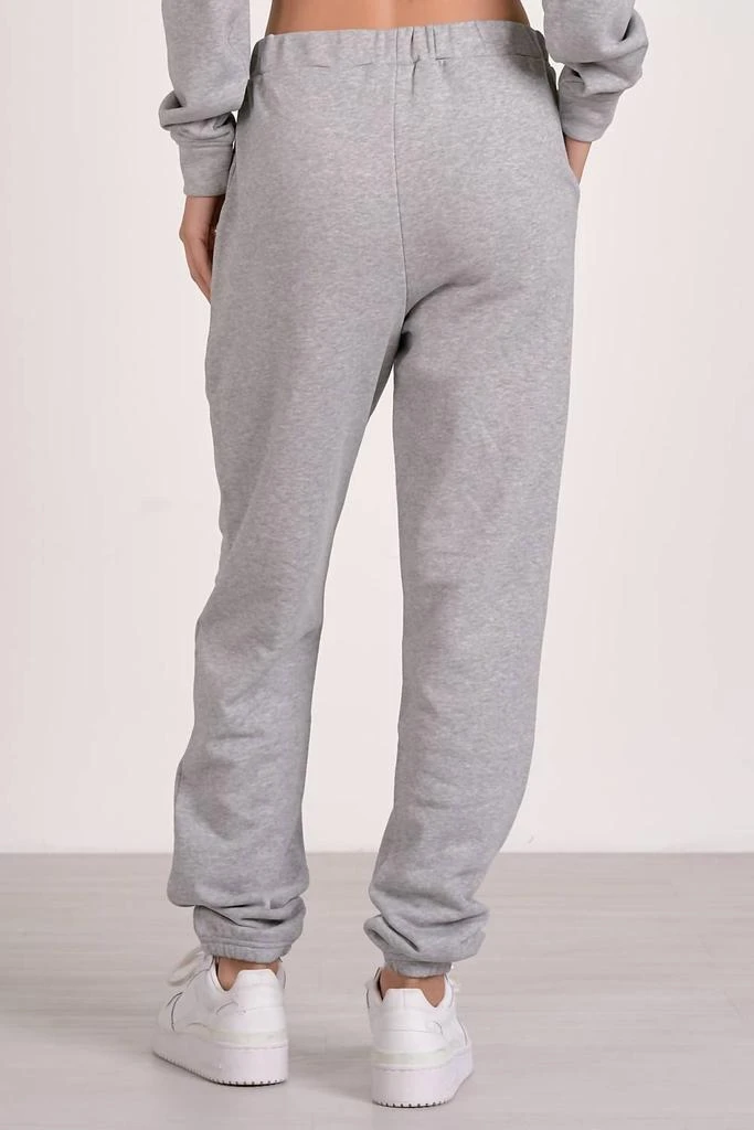 Elan Heart Sweatpant Joggers In Grey 2