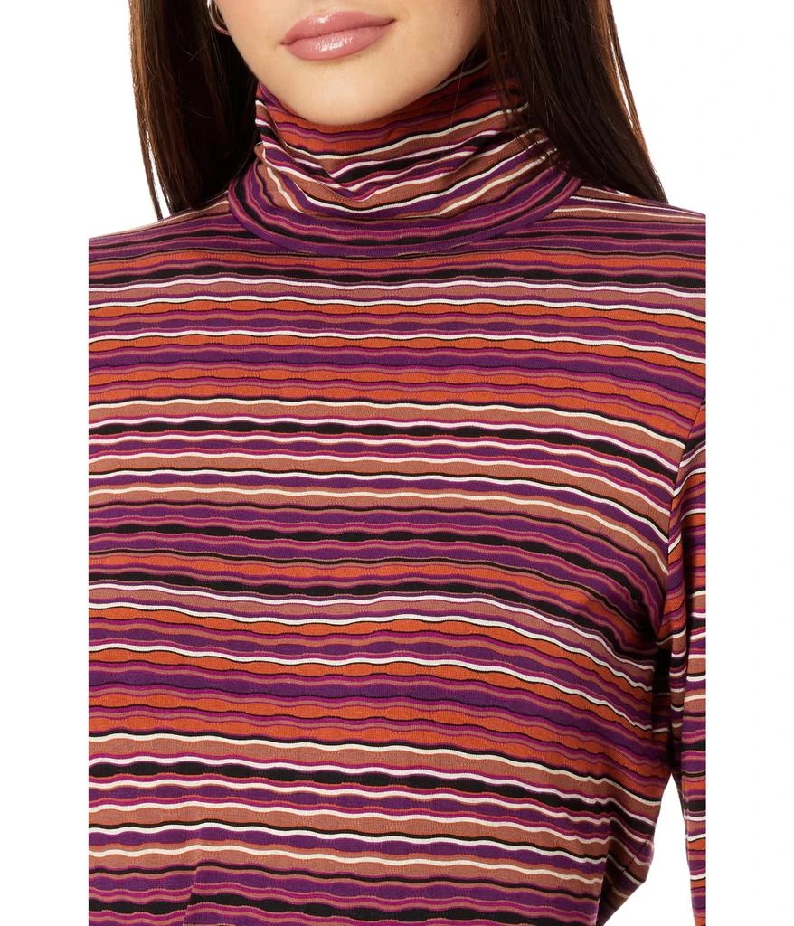 Elliott Lauren Time Me Up Line Tie-Dye T-Shirt with Seam Detail 3
