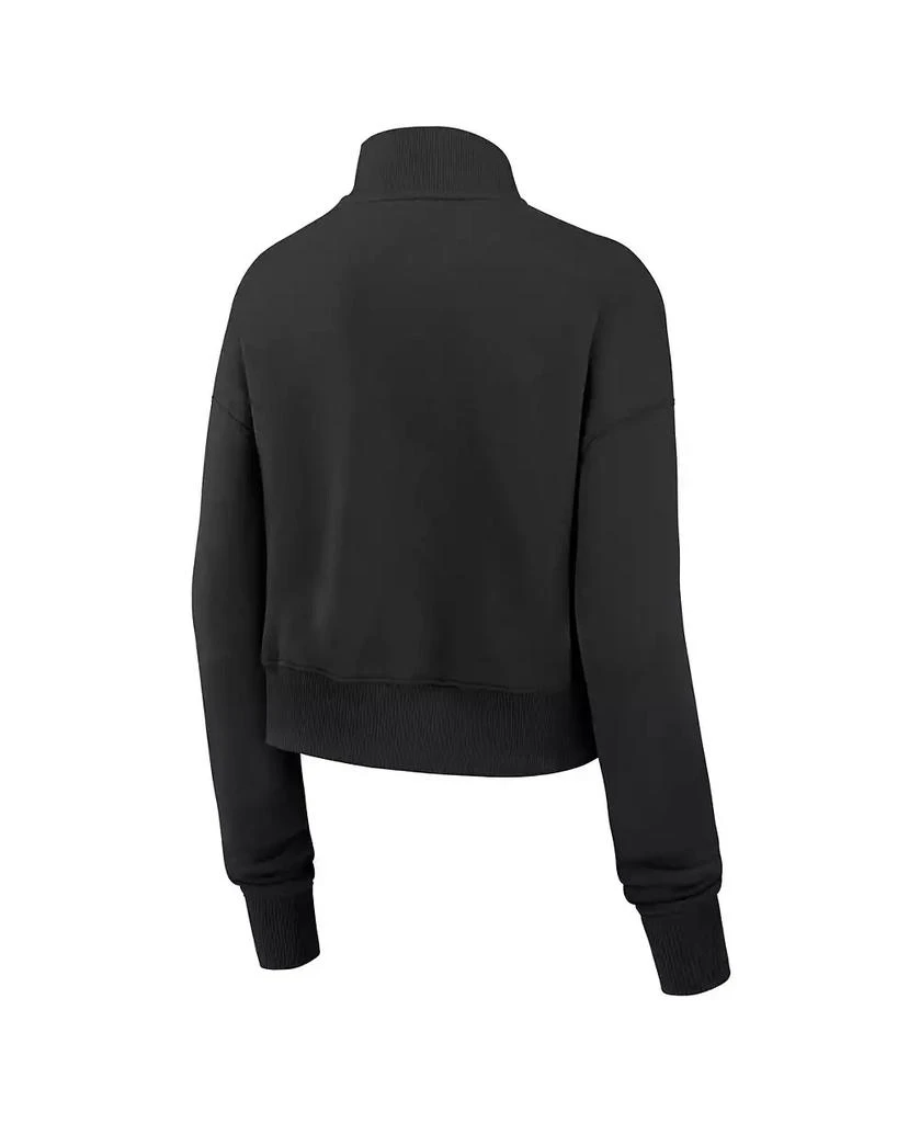 NIKE Women's Black Cincinnati Bengals Rewind Phoenix Half-Zip Sweatshirt 3