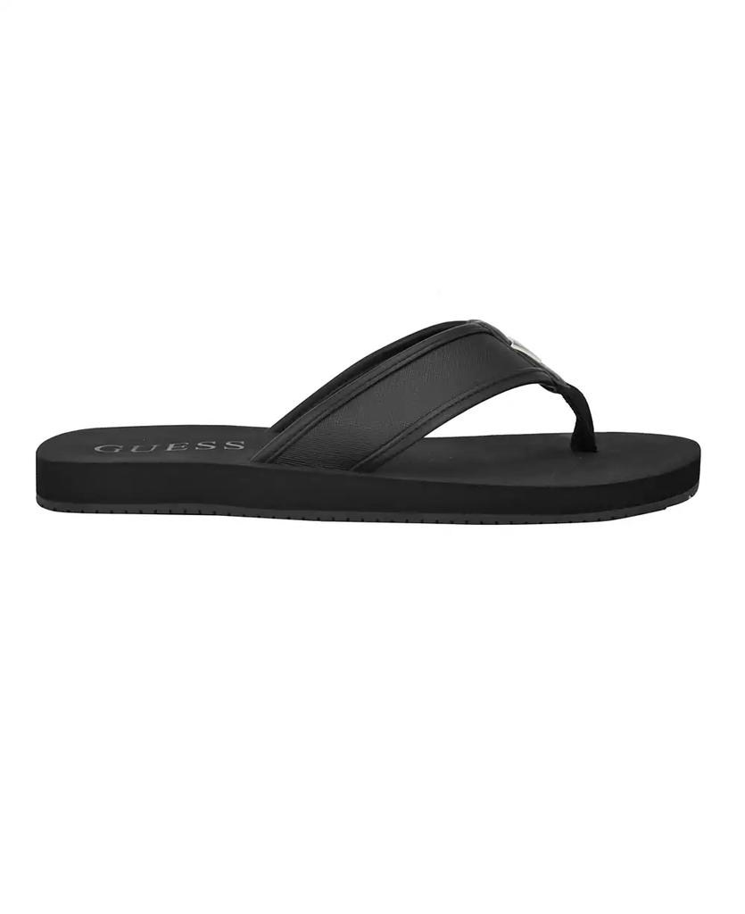 GUESS Men's Dingle Casual Flip Flop Thong Sandals