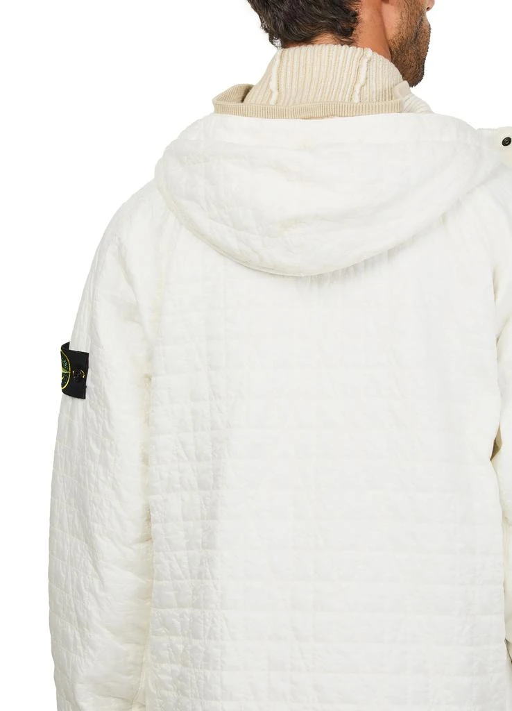 Stone Island Logo patch bomber jacket 5