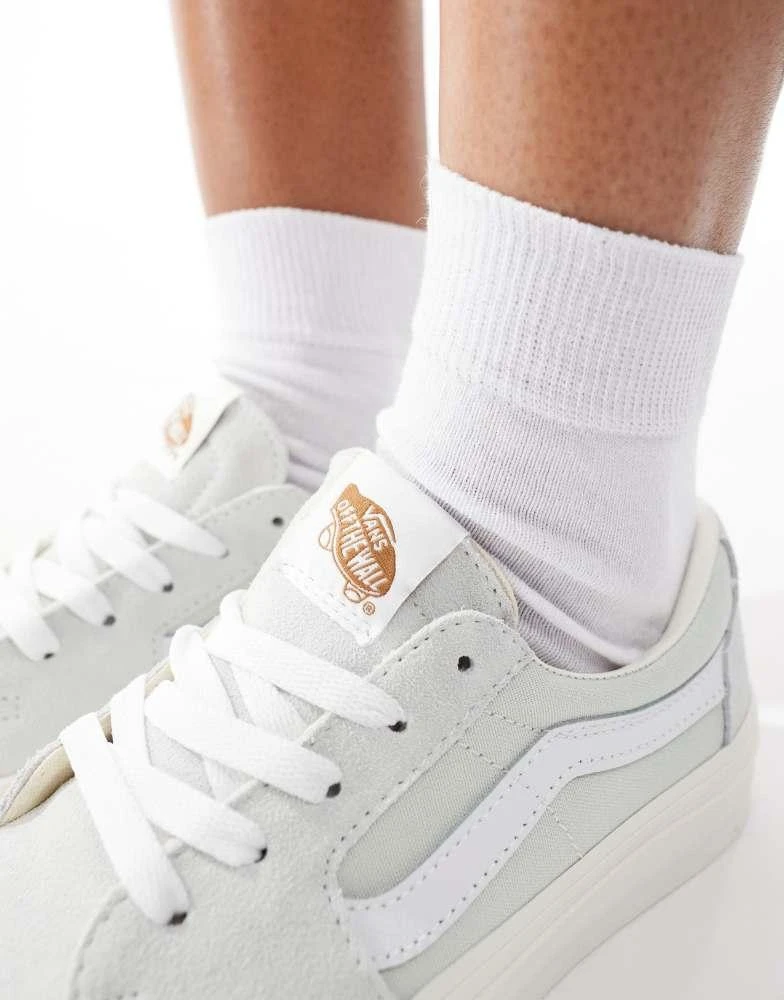 Vans Vans SK8 Low trainers in light grey 3