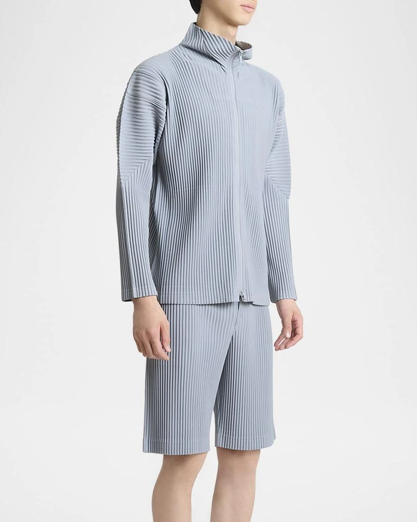 Homme Plisse Issey Miyake Men's Pleated Track Jacket 4