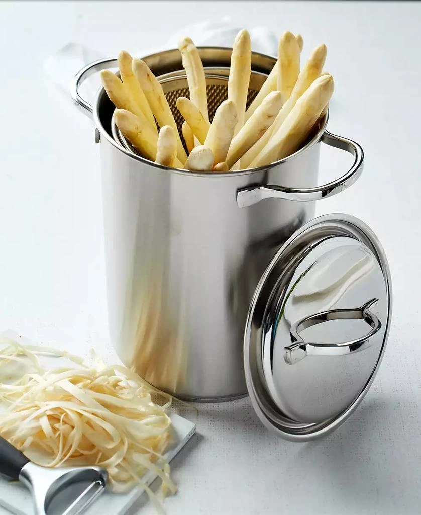 Demeyere 4.8-Qt. Stainless Steel Asparagus/Pasta Cooker Set 3