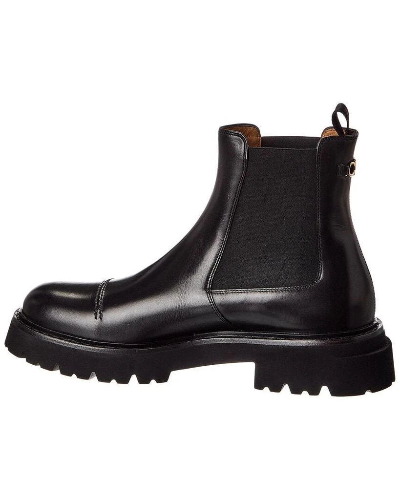 Salvatore Ferragamo Ferragamo George 2 Leather Chelsea Boot 2